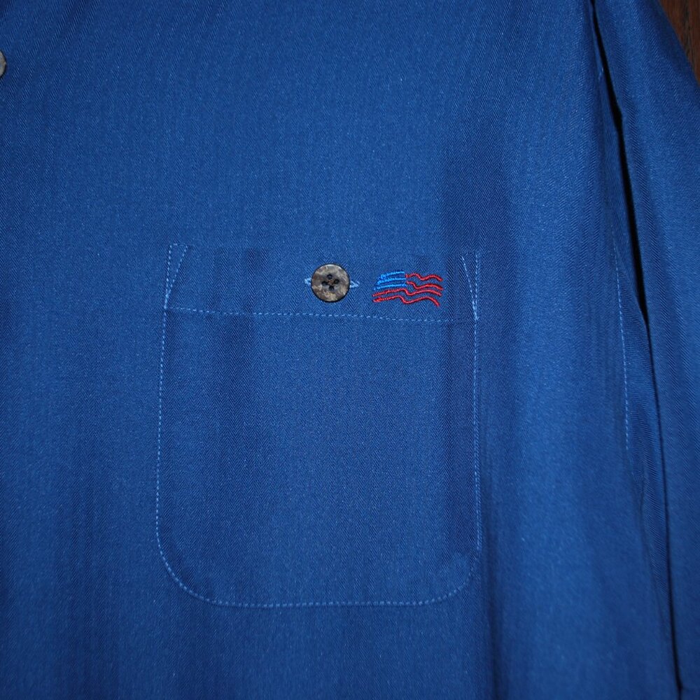 Caribbean American Flag Button-down Shirt - XL - Picture 3 of 10